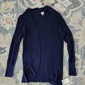 Navy Cardigan NEW!